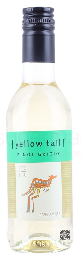 Yellow Tail Pinot Grigio White Wine 187 ML 11.5 % 2017Y – Wine