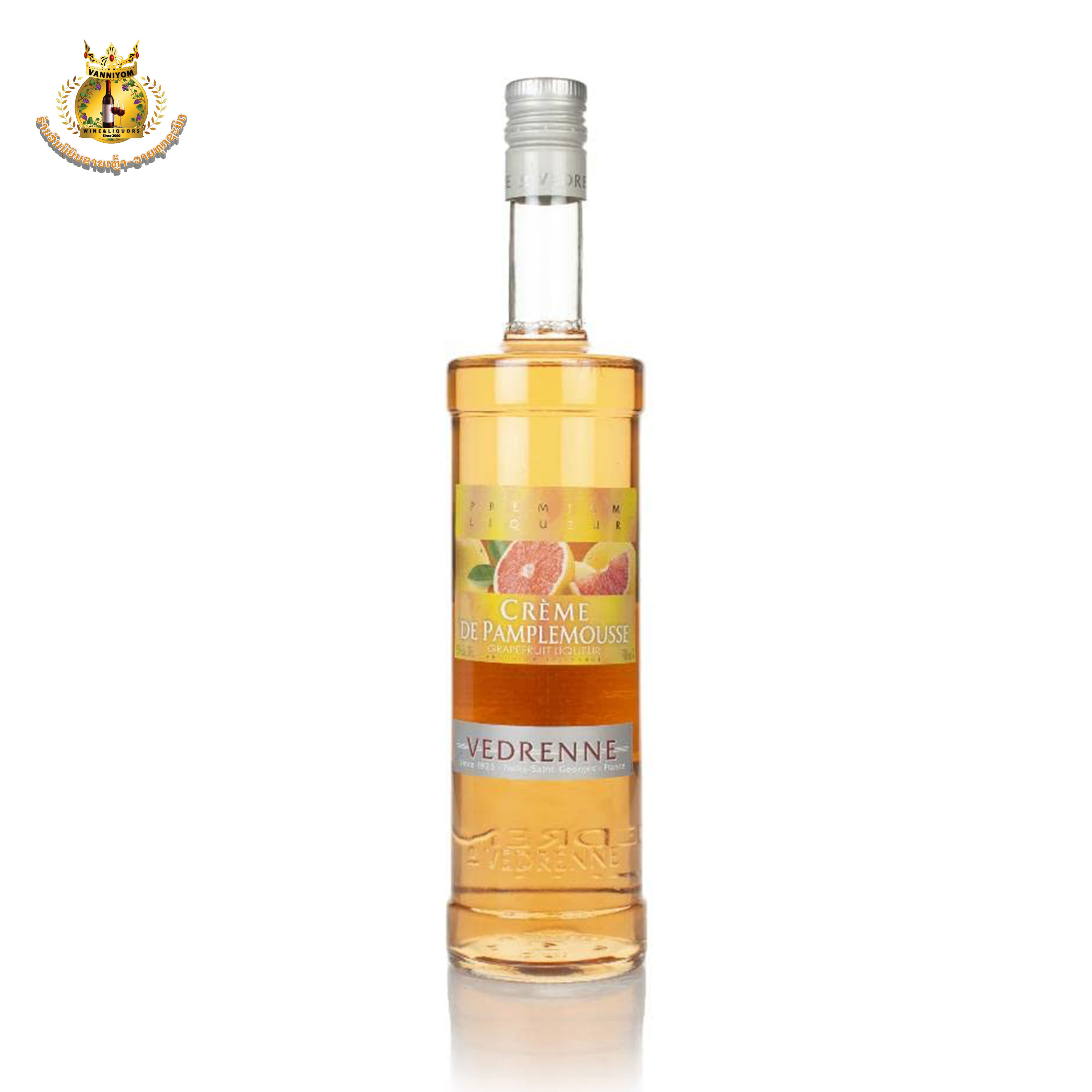 VEDRENNE LIQUEUR 70CL PAMPLEMOUSSE - Vanniyom Wine